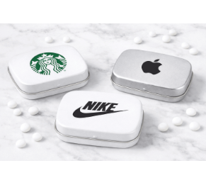 פחית סוכריות קלאסית ממותגת